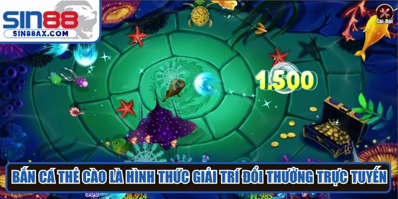 Bắn cá thẻ cào là hình thức giải trí đổi thưởng trực tuyến hấp dẫn 2026